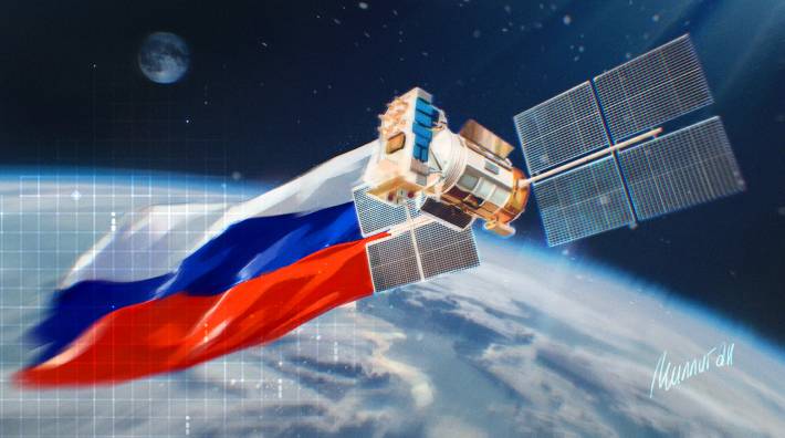 Россия создаст систему управления армадой спутников на орбите