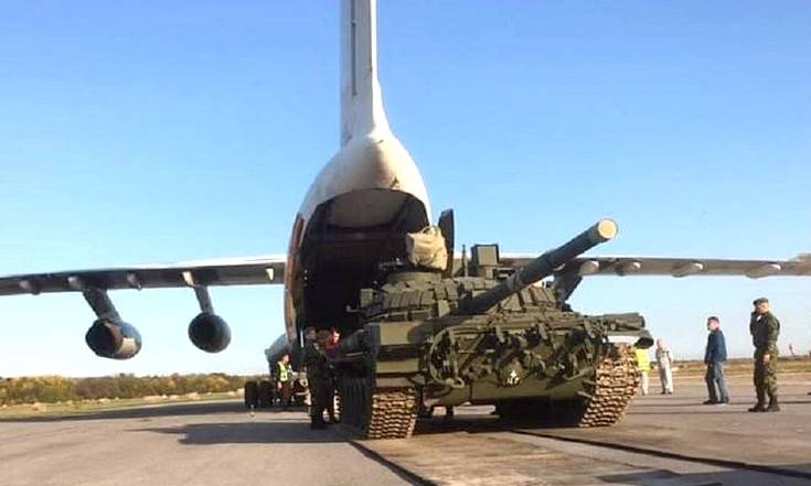Редкое явление: «Белых Орлов» Сербии доставили российские Ил-76