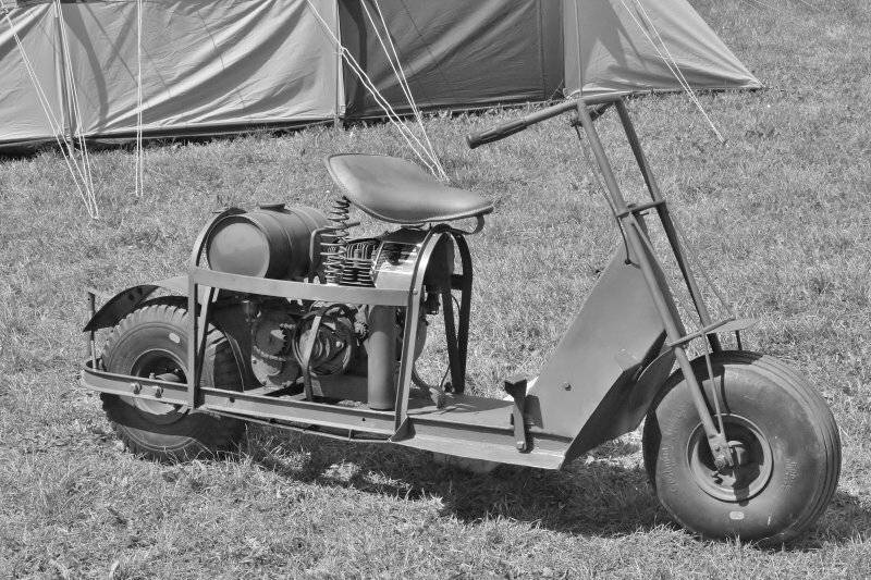 Британский десантный мотоцикл Welbike: что с ним не так