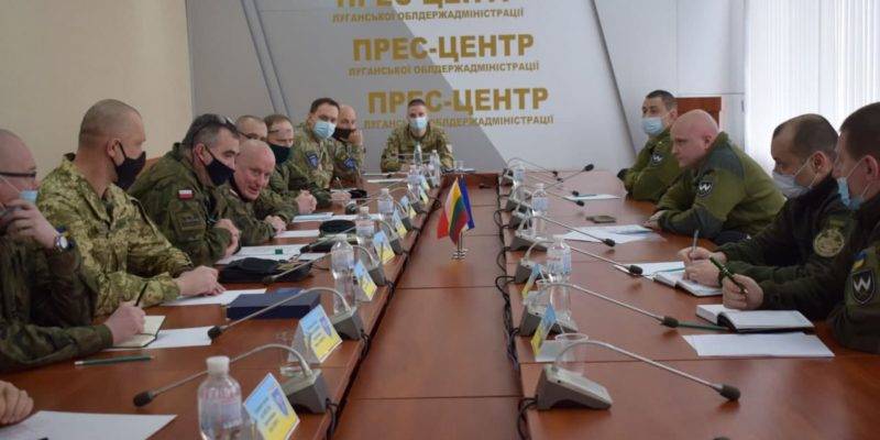 Польские военные провели рекогносцировку района операции ВСУ на Донбассе