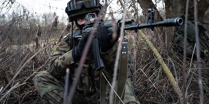 Новый военный гарнизон Войска Польского у границ Беларуси