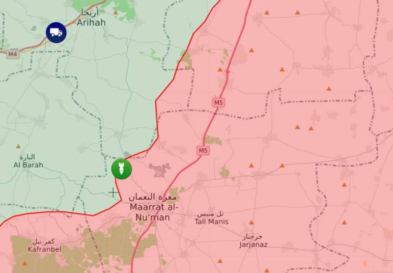 Боевики устроили засаду для колонны сирийских войск - подбит танк и несколько армейских автомобилей