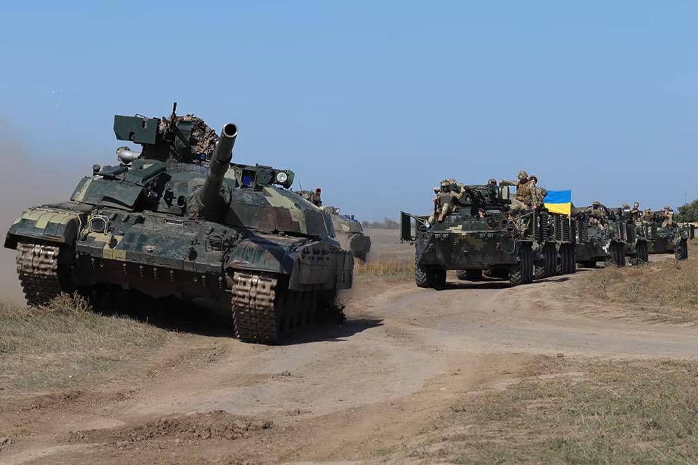 Украинский танк Т-64БМ "Булат" вновь подтвердил свою взрывоопасность