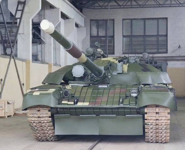 Бывший украинский Т-72АМТ будет участвовать в уничтожении боевиков ВСУ