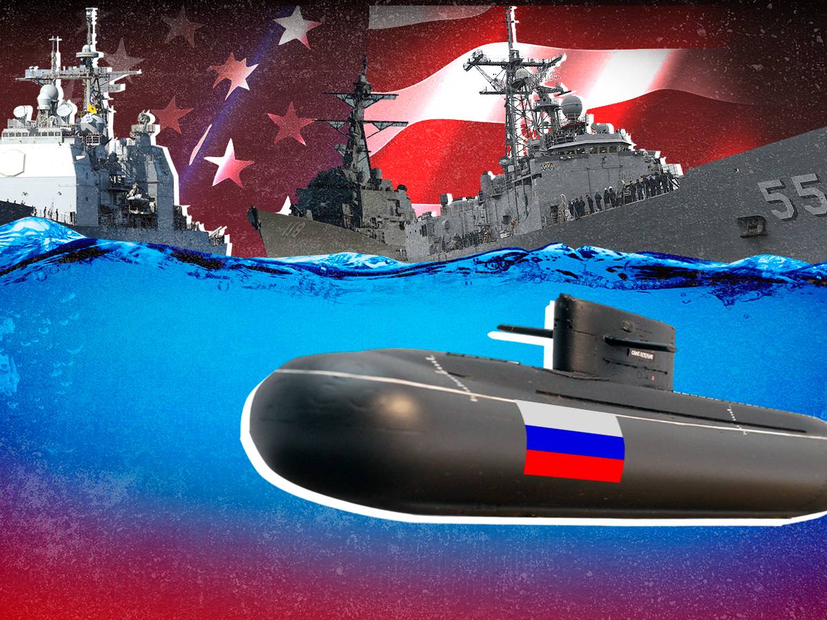 Как ВМФ РФ прославляет Андреевский флаг сегодня