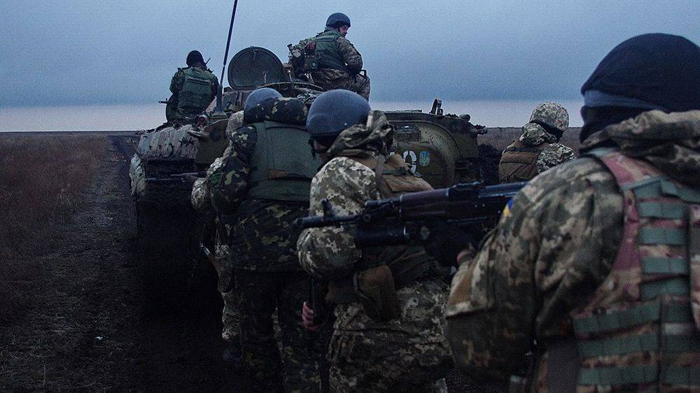 Зрелищные кадры разгрома бронетехники США на Украине появились в Сети