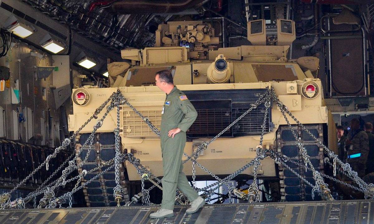 ET: поставленные на Украину танки Abrams оказались хуже, чем ожидали ВСУ