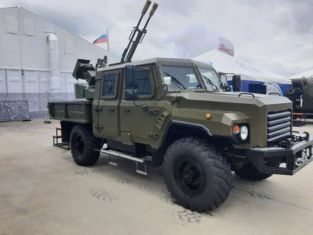 Модернизированную "Шишигу" - ГАЗ-66МБ представили на форуме "Армия-2023"