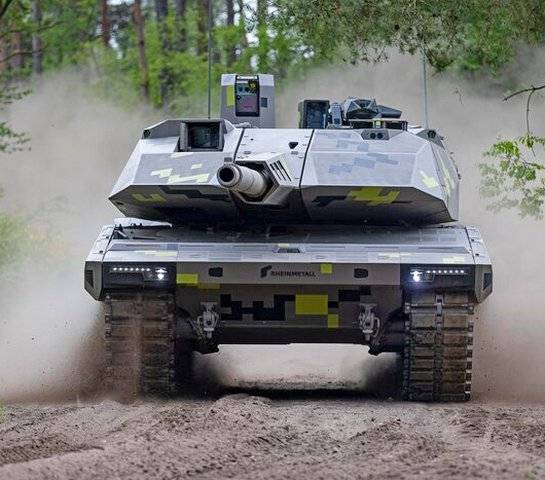 Внуки немецких оккупантов хотят испытать танк KF51 "Пантера" на Украине