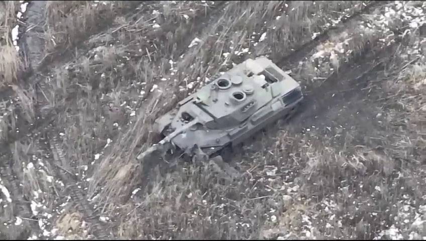 Прострелили пушку: 2-й за сутки Leopard 1A5 выведен из строя нашими воинами