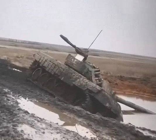 Польские танки Twardy и САУ Krab не только хорошо горят, но и быстро тонут