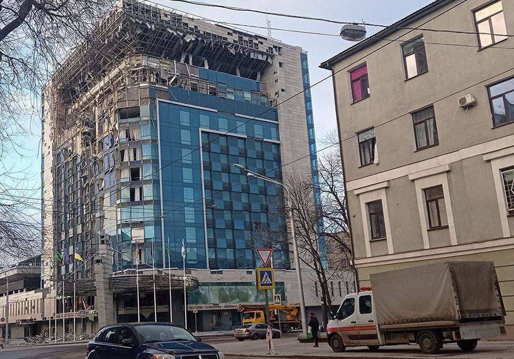 В отеле Kharkiv Palace в Харькове уничтожены участники атаки на Белгород