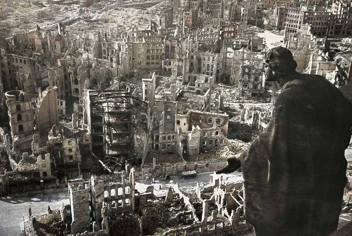 Англо-американские бомбардировки Германии: «огненный смерч» Дрездена
