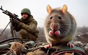 Западные СМИ обвиняют в поражениях киевских вояк… грызунов