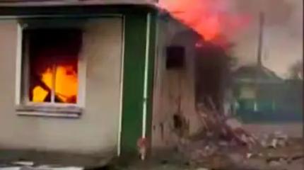 Су-27УБ ВСУ разбомбил дом одного из командиров спецназа "Корд" на Волыни