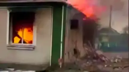Су-27УБ ВСУ разбомбил дом одного из командиров спецназа "Корд" на Волыни Су-27УБ ВСУ разбомбил дом одного из командиров спецназа "Корд" на Волыни
