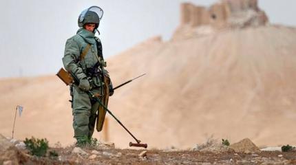 Российские саперы в Сирии. Фотоподборка Российские саперы в Сирии. Фотоподборка