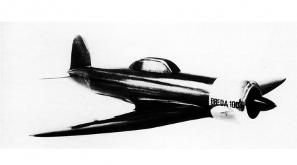Проект истребителя Breda Ba.100. Италия Проект истребителя Breda Ba.100. Италия