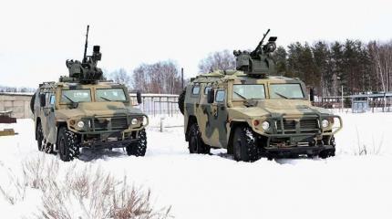 ВС РФ получили партию бронемашин «Тигр» с боевым модулем «Арбалет-ДМ» ВС РФ получили партию бронемашин «Тигр» с боевым модулем «Арбалет-ДМ»