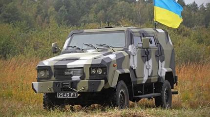Успешно прошли испытания украинской бронированной машины "Козак" Успешно прошли испытания украинской бронированной машины "Козак"