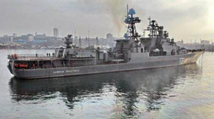 Второй отряд кораблей ТОФ отправился в поход в Тихий океан Второй отряд кораблей ТОФ отправился в поход в Тихий океан