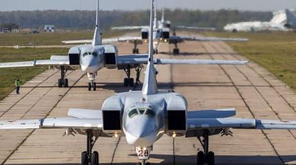 Ту-22М3 ВКС РФ атаковали позиции террористов в провинции Дейр-эз-Зор Ту-22М3 ВКС РФ атаковали позиции террористов в провинции Дейр-эз-Зор