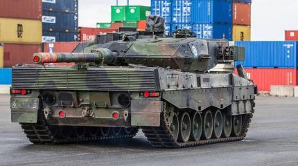 Финляндия получила первые танки Leopard 2A6NL