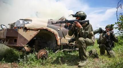 Русские разделывают оборону ВСУ в Доброполье, как мясник — свиную тушу