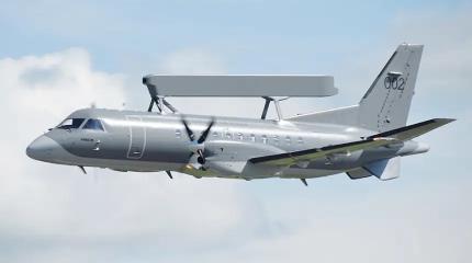 Украинский АВАКС Saab 340 уничтожен в воздухе нашим истребителем СУ-57