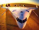 NASA и Boeing продемонстрировали треугольный "самолет будущего" NASA и Boeing продемонстрировали треугольный "самолет будущего"