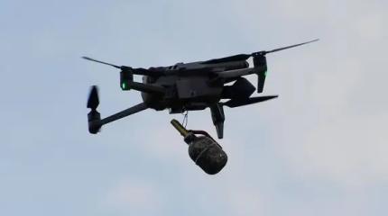 Появилось видео уничтожения беспилотных "ждунов" ВСУ российскими дронами