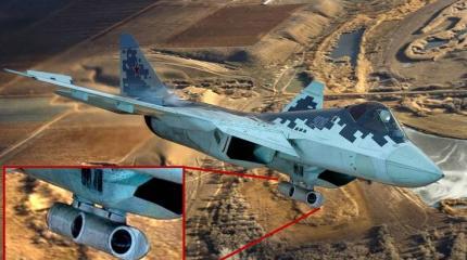 Новое оружие? Су-57 заметили с необычной системой на подвесе