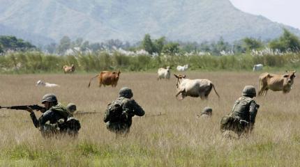 Филиппино-американские военные учения выводят из себя Китай Филиппино-американские военные учения выводят из себя Китай