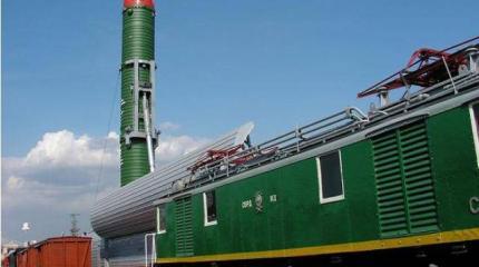 Ракетный эшелон БЖРК «Молодец» возвращается Ракетный эшелон БЖРК «Молодец» возвращается