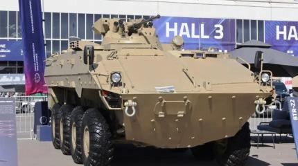 Российский БТР-22 в Саудовской Аравии