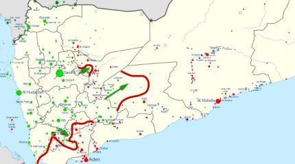 Хуситы ведут наступление в йеменских провинциях Шабва, Таиз и Мариб