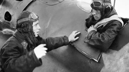 Легендарному ночному тарану Виктора Талалихина - 85 лет
