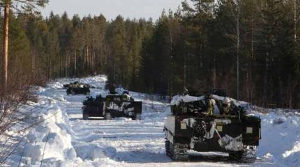 В Швеции во время учений утонул ремонтно-эвакуационный танк