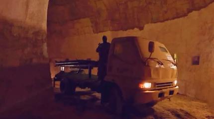 Союзники Ирана показали подземную базу в Ираке, где перемещаются на авто