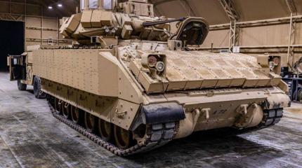 "Реактивная броня" BRAT не спасает американские БМП M2A2 Bradley