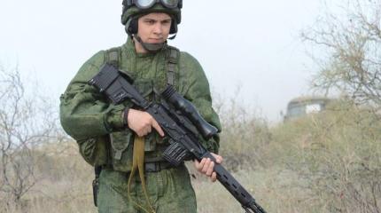 Российские снайперы в Армении получили экипировку “Ратник” Российские снайперы в Армении получили экипировку “Ратник”