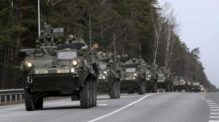 Армия США готовит новый военный конвой через всю Европу Армия США готовит новый военный конвой через всю Европу
