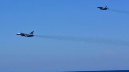 Эскадре НАТО не удалось остаться незамеченной для российских Су-24 Эскадре НАТО не удалось остаться незамеченной для российских Су-24