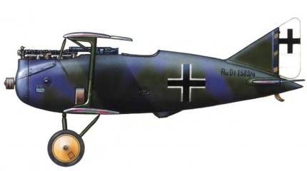 Опытный истребитель Rumpler 8D1 (D.I). Германия Опытный истребитель Rumpler 8D1 (D.I). Германия