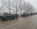 БТРы в Крыму возвращаются на места постоянной дислокации