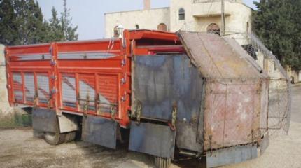Иракские журналисты засняли подрыв джихад-грузовика на ходу Иракские журналисты засняли подрыв джихад-грузовика на ходу