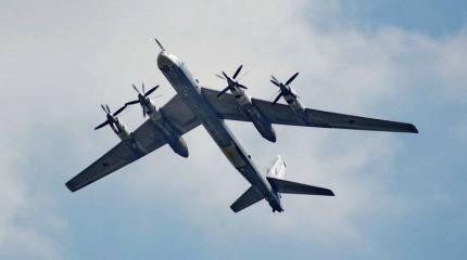 Бомбардировщик Ту-95 разбился под Хабаровском