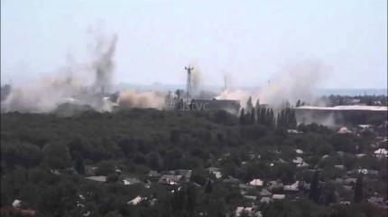 ВСУ атакуют Горловку: мощный взрыв и обстрел фосфорными снарядами