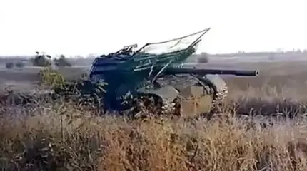 Легендарный танк Т-55 на СВО стал снайпером и получил максимальную защиту