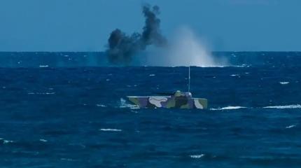 Американские военные отработали применение FPV-дронов по БМП морпехов КНР